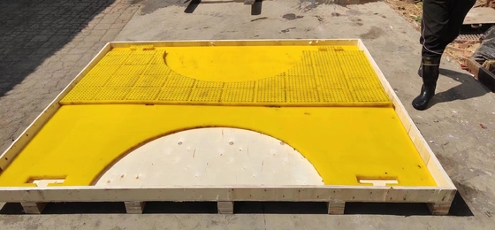 Customized PU Anti Skid Mat 30mm ZP275 For Drilling Rotary Table