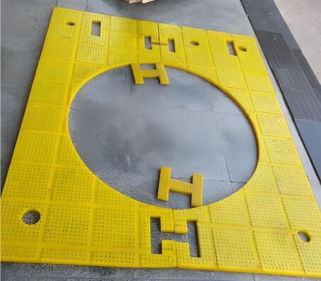 Rotary Table Anti Slip Mat  Material PU Using On Drilling Platform