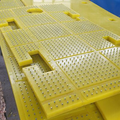 Rotary Table Anti Slip Mat  Material PU Wear Resistant Used For ZP175