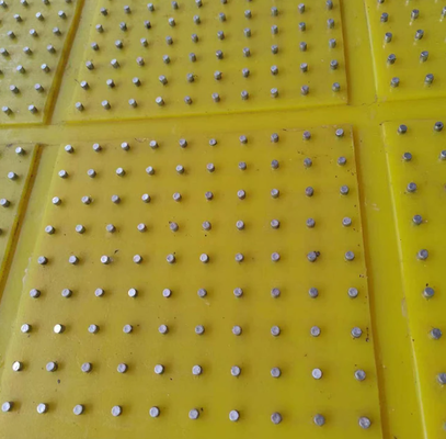 Polyurethane 30mm Thickness Rotary Table Anti Slip Mat Resistance To Corrosion