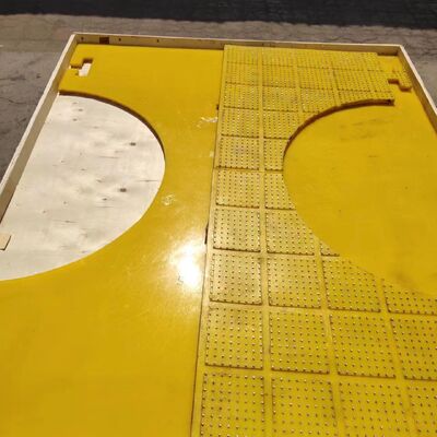 Premium Selected Raw Materials Polyurethane 30mm Thickness Rotary Table Anti Slip Mat