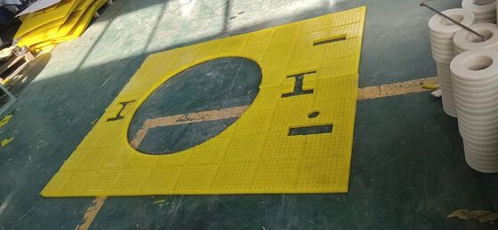 Oil Resistance Rotary Table Anti Slip Mat Strict Quality Inspection Polyurethane 30mm Thickness