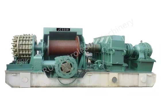 quality  API 7K Drilling Rig Components Drawworks JC50DB Carbon Steel factory