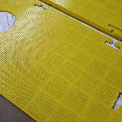 ZP275 Rotary Table Anti Slip Mat Yellow PU Apply For Oilfield Drilling
