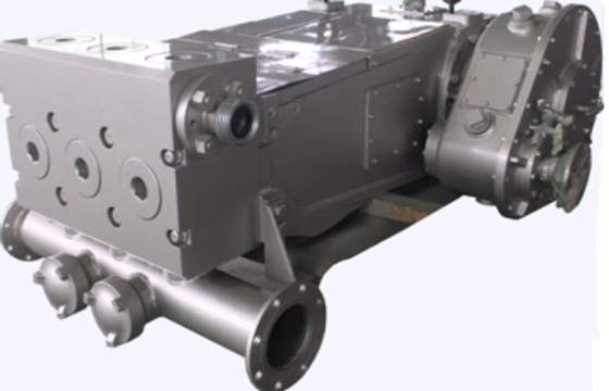 Three-Cylinder Plunger Pump KTZ-600L Type 600HP For Acidizing Fracturing Truck