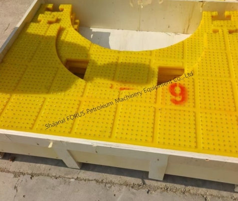 Rotary Table Anti Slip Mat Thickness 30MM PU Anti-Slip Mat For Drilling Rotary Table