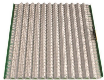 Pyramid Screen Wave Type  FLC500 Oilfield Drilling Shaker Screen Mesh