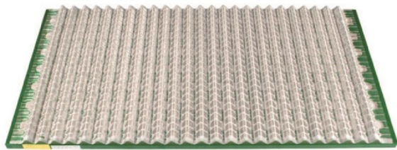 Pyramid Screen Wave Type Derrick FLC500 Oilfield Drilling Shaker Screen Mesh