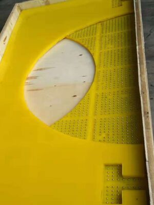 Polyurethane Rotary Table Anti Slip Mat Tensile Strength 45Mpa ISO 9001 Suitable for Drilling Rig Platform Environments