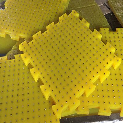 Polyurethane Customized Rotary Table Anti Slip Mat PU Material Wear Resistant Compatible ZP275 Industrial Equipment Usage