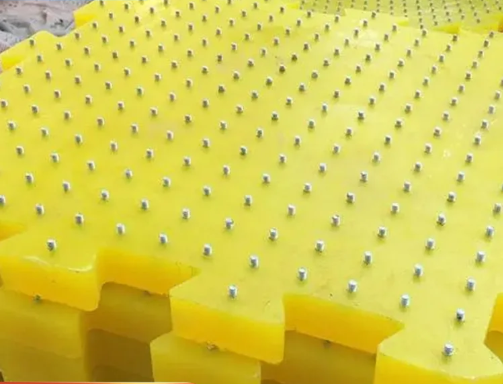 Rotaty Table Anti Slip Mat Wear Resistant For Oilfield Drilling Platform Polyurethane Material