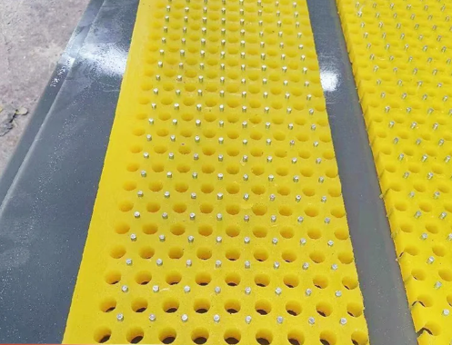 Rotaty Table Anti Slip Mat Wear Resistant For Oilfield Drilling Platform Polyurethane Material