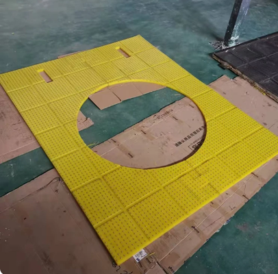 Rotaty Table Anti Slip Mat  For Oilfield Drilling Platform Polyurethane Material