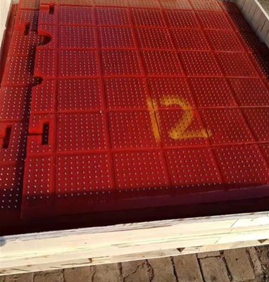 Rotaty Table Anti Slip Mat Oil Proof For Oilfield Drilling Platform Polyurethane Material