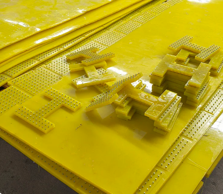 Rotary Table Anti Slip Mat Resistant To Acids And Alkalis Polyurethane 30mm Thickness