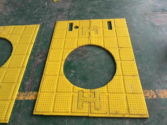 Superior Craftsmanship With Precise Manufacturing Polyurethane 30mm Thickness Rotary Table Anti Slip Mat