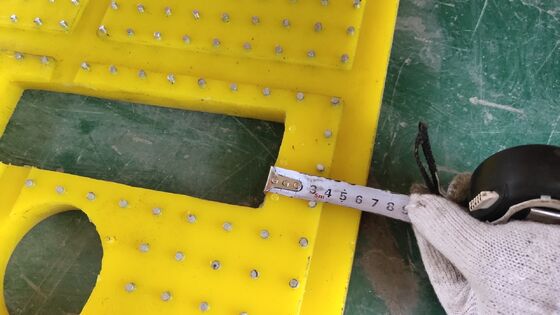 Superior Craftsmanship With Precise Manufacturing Polyurethane 30mm Thickness Rotary Table Anti Slip Mat
