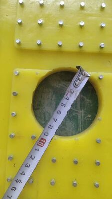 Rotary Table Anti Slip Mat On-Time Delivery Polyurethane 30mm Thickness