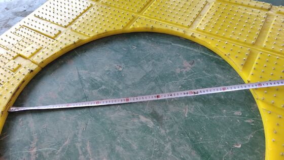 Premium Selected Raw Materials Polyurethane 30mm Thickness Rotary Table Anti Slip Mat