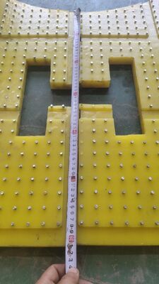 Oil Resistance Rotary Table Anti Slip Mat Strict Quality Inspection Polyurethane 30mm Thickness