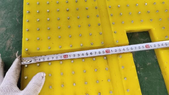 Oil Resistance Rotary Table Anti Slip Mat Strict Quality Inspection Polyurethane 30mm Thickness
