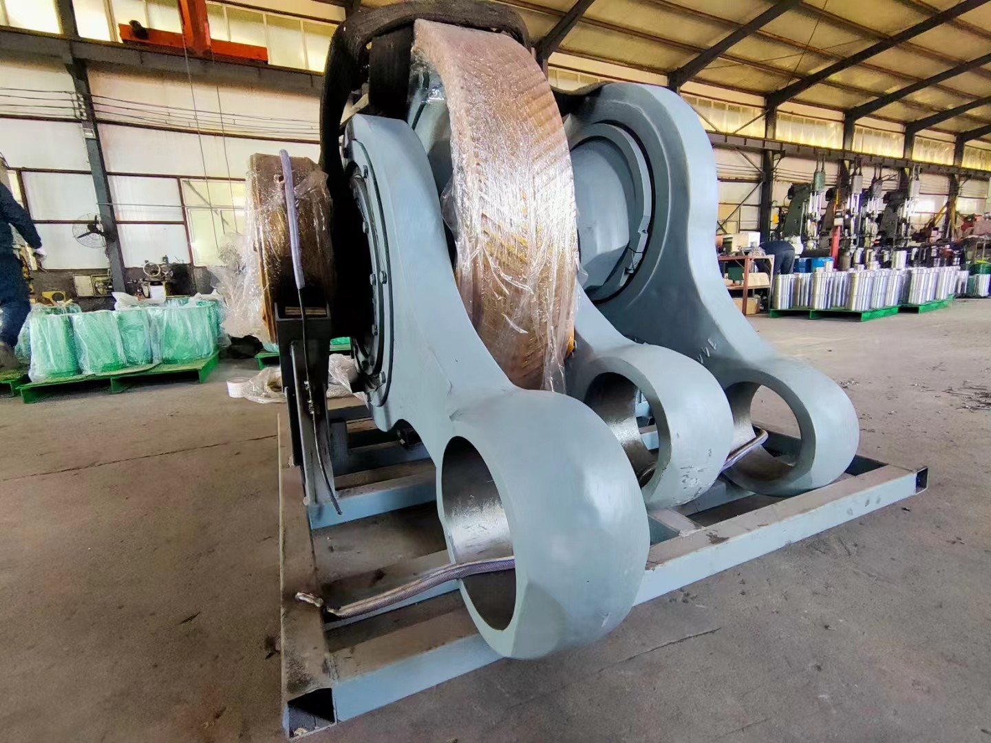 AH37001.01.00 F-1600 Mud Pump Crankshaft Assy Part Oil Drilling